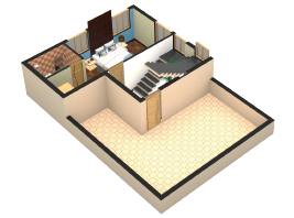 royal elite ground floor Plan