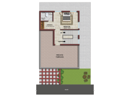 royal elite ground floor Plan