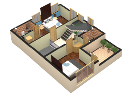 royal elite ground floor Plan