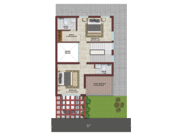 royal elite ground floor Plan