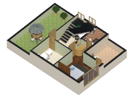 royal elite ground floor Plan