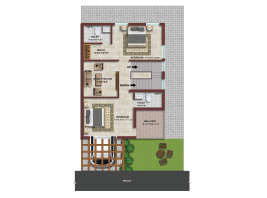 royal elite ground floor Plan