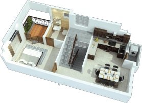 royal comfort first floor Plan